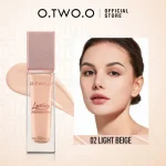 کرم پودر مات اوتوو O.two.O مدل All Day coverage مدل SPF 30 شماره 2 رنگ Light Beig - تصویر 5