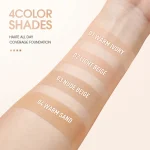 کرم پودر مات اوتوو O.two.O مدل All Day coverage مدل SPF 30 شماره 2 رنگ Light Beig - تصویر 3