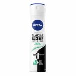 اسپری ضد تعریق نیوا Nivea زنانه مدل Black White Invisible Fresh حجم 150 میل