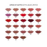 رژ لب مایع و مات گلدن رز Golden rose مدل Liping My Matte شماره 20 - تصویر 2