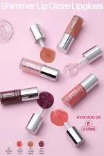 لیپ گلاس شاین دار گلدن رز Golden Rose مدل Shimmer Lip Glaze رنگ Sunset Glaze شماره 253 - تصویر 2