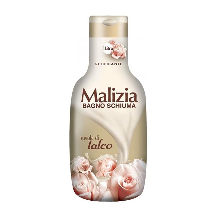 8003510017386.jpg شامپو بدن مالزیا Malizia مدل Nuvola di Talco حجم 1000 میل - تصویر 1