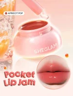 مربای لب شیگلم Sheglam Hydra Jelly Pocket Lip Jam رنگ Apricot Pop - تصویر 5