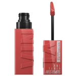 رژ لب مایع براق میبلین Maybelline مدل Super Stay Vinyl Ink شماره 15 PEACHY