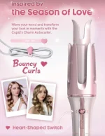 دستگاه فرکننده جادوئی مو شیگلم Sheglam مدل it-curl رنگ صورتی سایز 32mm - تصویر 5