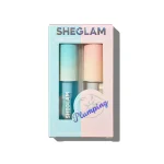 پک دو عددی لیپ گلس حجم دهنده شیگلم Sheglam مدل Plump Addict Hot and Cold lip Gloss Duo