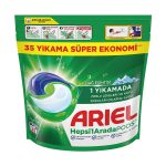 بالشتک لباسشویی آریل Ariel مدل All In One رایحه کوهستان بسته 35 عددی