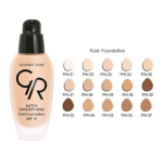 کرم پودر فلوئیدی گلدن رز Golden Rose مدل Satin Smoothing رنگ 23 حجم 34 میل - تصویر 2