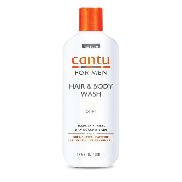 cantu-mens-shampoo-for-curly-hair-400ml-masokala.jpg شامپو سر و بدن مردانه کنتو Cantu مناسب موهای فر حجم 400 میل - تصویر 1