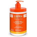 شامپو بدون سولفات شی باتر کنتو Cantu موهای فر وزن 709 گرم