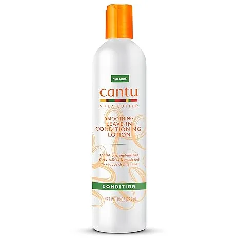 cantu-shea-butter-smoothing-leave-in-lotion-masokala.com_.webp کرم مو بعد حمام کنتو Cantu مدل Smoothing Leave-In Conditioning حجم 284 میل - تصویر 1
