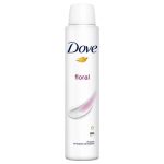 اسپری دئودرانت زنانه داو Dove رایحه Floral اصل انگلیس حجم 250 میل
