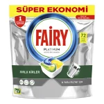 قرص ظرفشویی فیری Fairy مدل Platinum بسته 72 عددی