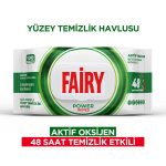 دستمال مرطوب چند منظوره سطوح فیری Fairy رایحه صابون سفید بسته 100 عددی