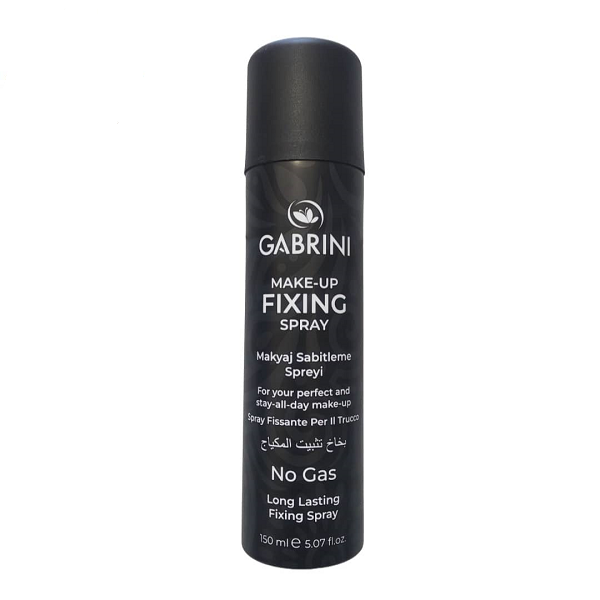 gabrini-makeup-setting-spray-150ml-masokala.png اسپری فیکس آرایش گابرینی Gabrini حجم 150 میل - تصویر 1