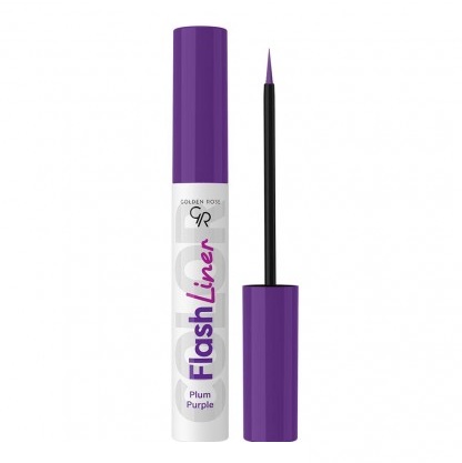 golden-rose-flash-liner-colored-eyeliner-107-plum-purple.jpg خط چشم رنگی گلدن رز Golden Rose مدل Gr Flash Eyeliner رنگ بنفش Plum Purple شماره 107 - تصویر 1