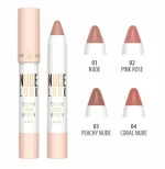 رژ لب مدادی کرمی گلدن رز Golden Rose سری Nude Look رنگ 04-Coral Nude - تصویر 3