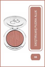 رژ گونه پودری گلدن رز مدل Powder Blush Soft And Silki رنگ Coral Rose شماره 08 - تصویر 3
