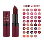 رژ لب جامد مات و مخملی گلدن رز Golden Rose مدل GR Velvet Matte Lipstick شماره 3 - تصویر 2