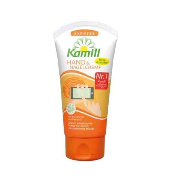 kamill-express-hand-nail-cream-e1682155018556.jpg کرم دست و ناخن کمیل Kamill مدل Express حجم 100 میل - تصویر 1