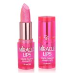 رژ لب حرارتی ژله ای گلدن رز Golden rose مدل Miracle Lips شماره 101 رنگ Berry Pink