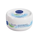 کرم نیوا سافت Nivea Soft دست و صورت و بدن حجم 300 میل