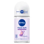 مام رولی نیوا Nivea زنانه (مخصوص بانوان با حجاب) مدل Hijab Soft حجم 50 میل