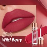 رژ لب مات و مخملی و ضد آب او توو O.two.o مدل Leopop Lipstick رنگ Wild Berry شماره 06 - تصویر 3