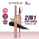 خط چشم و ریمل دو طرفه اوتوو O.TWO.O مدل 2in1 Charming Eye Eyeliner mascara - تصویر 3
