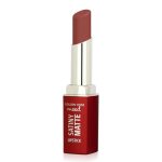 رژ لب مات بادوام ساتینی گلدن رز Golden Rose مدل Satiny Matte رنگ Burnt Blush شماره 05