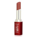 رژ لب مات بادوام ساتینی گلدن رز Golden Rose مدل Satiny Matte رنگ Nude Rose شماره 03