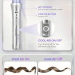 دستگاه فر کننده باد سرد اتوماتیک شیگلم مدل Airflow Styler Pro سایز 32mm - تصویر 12
