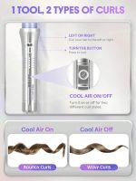 دستگاه فر کننده باد سرد اتوماتیک شیگلم مدل Airflow Styler Pro سایز 32mm - تصویر 6