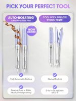 دستگاه فر کننده باد سرد اتوماتیک شیگلم مدل Airflow Styler Pro سایز 32mm - تصویر 4