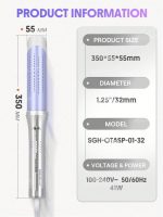 دستگاه فر کننده باد سرد اتوماتیک شیگلم مدل Airflow Styler Pro سایز 32mm - تصویر 2