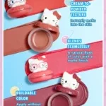 رژ گونه کرمی شیگلم Sheglam سری Hello Kitty رنگ Sun Suit - تصویر 7