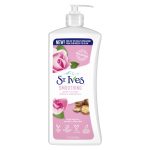 لوسیون بدن سنت ایوز ST.lves مدل smoothing حاوی عصاره گل رز و روغن آرگان حجم 621 میل