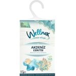 پودر خوشبو کننده ولناکس Wellnax کمد لباس و رخت خواب اسانس مدیترانه ای وزن 21 گرم