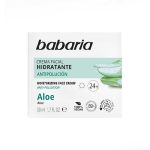 کرم آبرسان 24ساعته و ضدآلودگی باباریا Babaria حاوی عصاره آلوئه ورا 50 میل